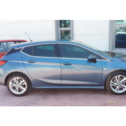 Купить Боковые пороги DPT V-3 (под покраску) для Opel Astra K 2016-2021 гг