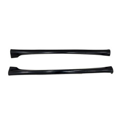 Купити Бокові пороги DPT (чорний глянець) для Opel Corsa F 2019- рр