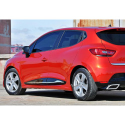 Купить Боковые пороги DPT V-2 (под покраску) для Renault Clio IV 2012-2019 гг
