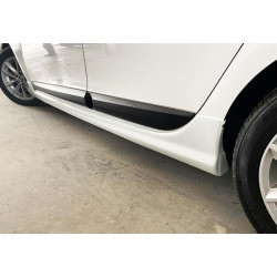 Купить Боковые пороги DPT (под покраску) для Renault Fluence 2009-2016 гг