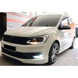Купить Боковые пороги DPT (под покраску) для Volkswagen Caddy 2015-2020 гг