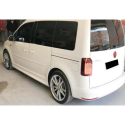 Купить Боковые пороги DPT (под покраску) для Volkswagen Caddy 2015-2020 гг