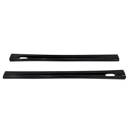 Купити Бокові пороги DPT V-7 (чорний глянець) для Volkswagen Golf 7/E-Golf