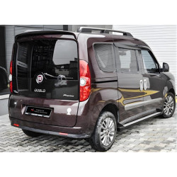 Купити Спойлер DPT (чорний глянець) для Fiat Doblo II 2010-2022 рр
