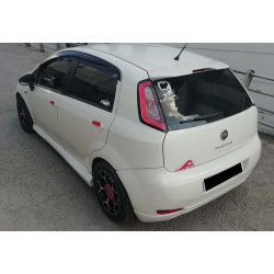 Купити Спойлер DPT (чорний глянець) для Fiat Punto Grande/EVO 2006-2018 рр