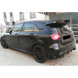 Купити Спойлер DPT V-1 (чорний глянець) для Mercedes A-сlass W176 2012-2018 рр