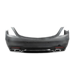 Купить Задний бампер с диффузором S65 AMG (2018-2022) для Mercedes S-сlass W222