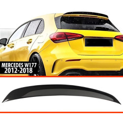 Купити Спойлер DPT V-4 (чорний глянець) для Mercedes A-сlass W176 2012-2018 рр