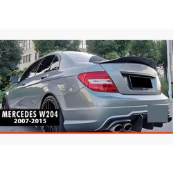 Купити Спойлер DPT V-2 (чорний глянець) для Mercedes C-class W204 2007-2015рр