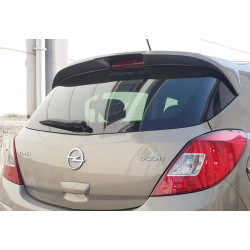 Купити Спойлер DPT (чорний глянець) для Opel Corsa D 2007-2014 рр