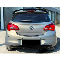 Купити Спойлер DPT V-1 (чорний глянець) для Opel Corsa E 2015-2019 рр