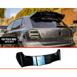 Купити Спойлер DPT V-1 (HB, чорний глянець) для Volkswagen Polo 2010-2017 рр