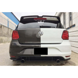 Купить Спойлер DPT V-3 (HB, черный глянец) для Volkswagen Polo 2010-2017 гг