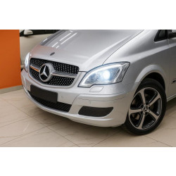 Купить Передняя решетка Diamond Silver (2010-2014) для Mercedes Vito W639