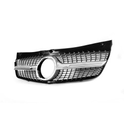 Купить Передняя решетка Diamond Silver (2010-2014) для Mercedes Vito W639