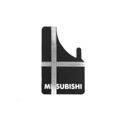Купить Mitsubishi Брызговики Polytep (230*375, 2 шт) для Тюнинг Mitsubishi