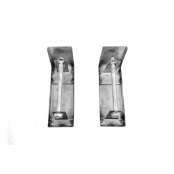 Купить Вставки из нержавейки в бампер (2 шт, AMG) для Mercedes G сlass W463 1990-2018 гг