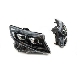 Купить Передние фары LED (дизайн 2025, 2 шт) для Mercedes Vito/V-class W447 2014- гг