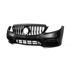 Купить Комплект обвесов с капотом и крыльями (C63 AMG). для Mercedes C-сlass W205 2014-2021 гг