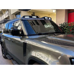 Купить Козырек лобового стекла с LED для Land Rover Defender 2019- рр