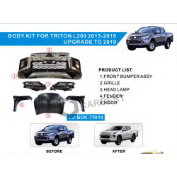 Купить Комплект рестайлинга апгрейда 2020 год (комплект) для Mitsubishi L200 2015-2024 гг