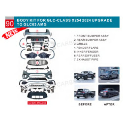 Купить Комплект обвесов GLC63 AMG для Mercedes GLC X254