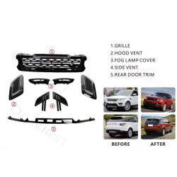 Купить Комплект обвесов Black Pack (2013-2017) для Range Rover Sport