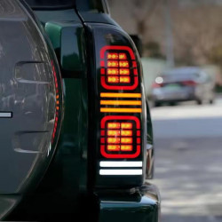 Купити Задні ліхтарі Smoke Black LED (2004-2008, 2 шт) для Nissan Patrol Y61 рр