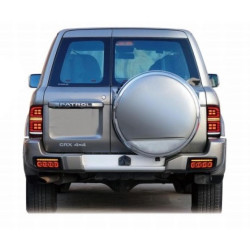 Купити Задні ліхтарі Smoke Black LED (1999-2004, 2 шт) для Nissan Patrol Y61 рр