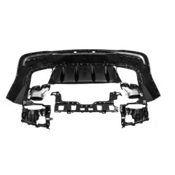 Купить Задний диффузор с насадками (дизайн GLE63) для Mercedes GLE coupe C167 2019- рр