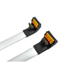 Купить Багажник (поперечины) на интегрированные рейлинги Ecem V2 120 см (2 шт) Черный для Volkswagen Touareg 2018- гг