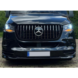 Купить Передняя решетка Panamericana GT Chrome Premium V1 Без рамки для Mercedes Sprinter W907/W910 2018- гг