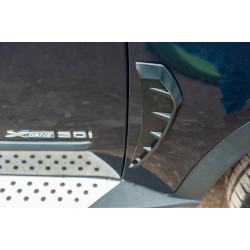 Купить Универсальные вентиляционные накладки на крылья тип-E (имитация, 2 шт, резина)