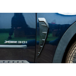 Купить Универсальные вентиляционные накладки на крылья тип-E (имитация, 2 шт, резина)