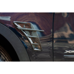 Купить Универсальные вентиляционные накладки на крылья тип-F (имитация, 2 шт, резина)