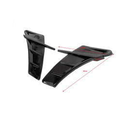 Купить Универсальные вентиляционные накладки на крылья тип-F (имитация, 2 шт, резина)