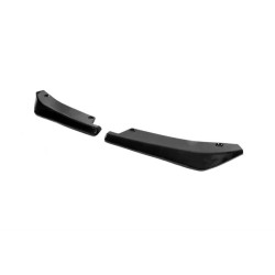 Купити Універсальні Flap накладки на бокові пороги тип-A (2 шт, чорний глянець, ABS-пластик)