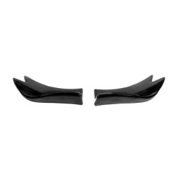 Купить Универсальные Flap накладки на боковые пороги тип-F (2 шт, черный глянец, ABS-пластик)