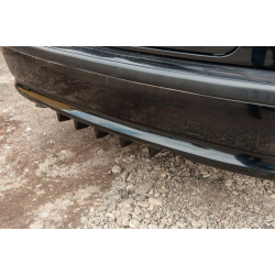 Купить Универсальный задний диффузор тип-E (черный глянец, ABS-пластик)