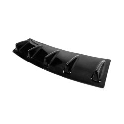 Купить Универсальный задний диффузор тип-E (черный глянец, ABS-пластик)