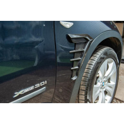 Купити Універсальні вентиляційні накладки на крила тип-D (імітація, 2 шт)