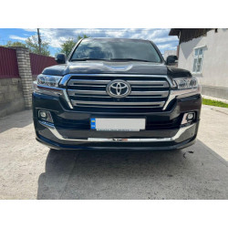 Купить Передняя накладка 2016-2025 (Executive 2019) Белый цвет для Toyota Land Cruiser 200