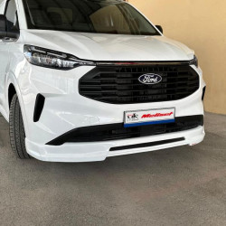 Купити Накладка на передній бампер (під фарбування) для Ford Custom 2023- рр