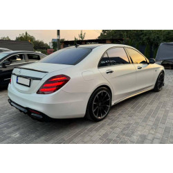 Купить Задний диффузор BRB (под покраску, 2018-2025) для Mercedes S-сlass W222