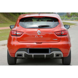 Купить Задний диффузор DPT (для RS, Под покраску) для Renault Clio IV 2012-2019 гг