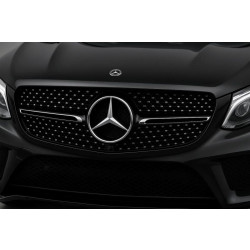 Купить Тюнинг решетка Diamond Black (GLE) Без камеры для Mercedes GLE/ML сlass W166