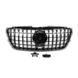 Купить Передняя решетка GT Panamericana Black Premium Без рамки для Mercedes Sprinter W907/W910 2018- гг
