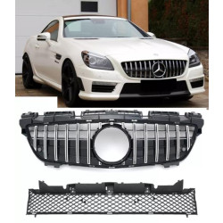 Купити Передня решітка GT Panamericana для Mercedes SLK R172 2011-2016 рр