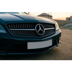 Купити Передня решітка Diamond Black (2008-2011) для Mercedes SL R230 рр