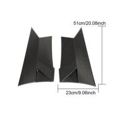 Купить Накладки на задние крылья (для купе/кабриолет C63 AMG 2015-2019, Карбон) для Mercedes C-сlass W205